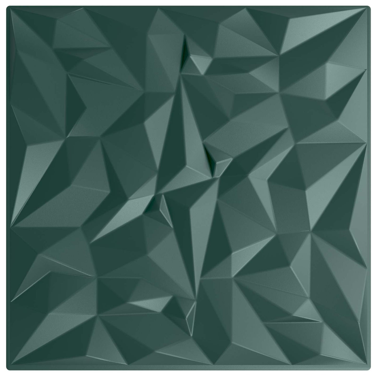 Wall Panels 24 pcs 50 x 50 cm Amethyst Green XPS Foam