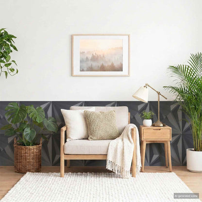 Wall Panels 12 pcs 50 x 50 cm Star Grey XPS Foam