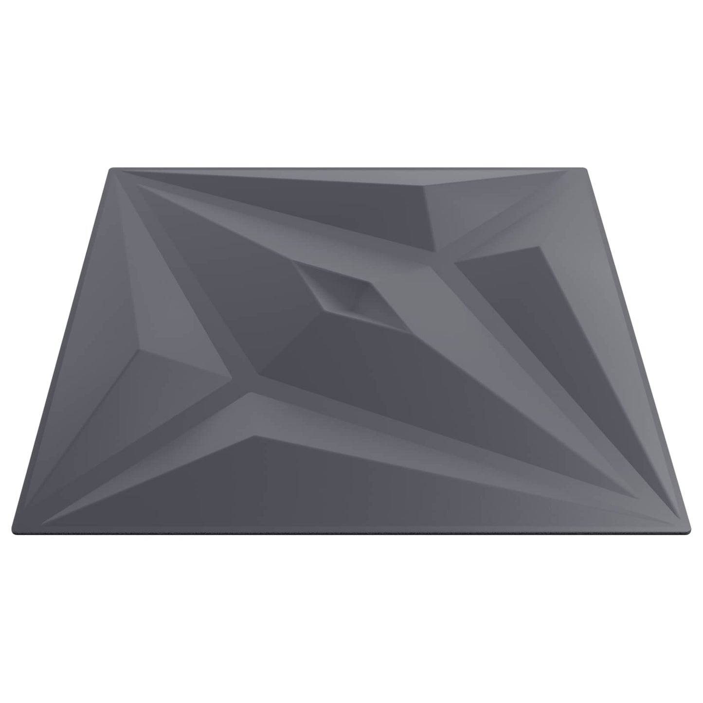 Wall Panels 12 pcs 50 x 50 cm Star Grey XPS Foam