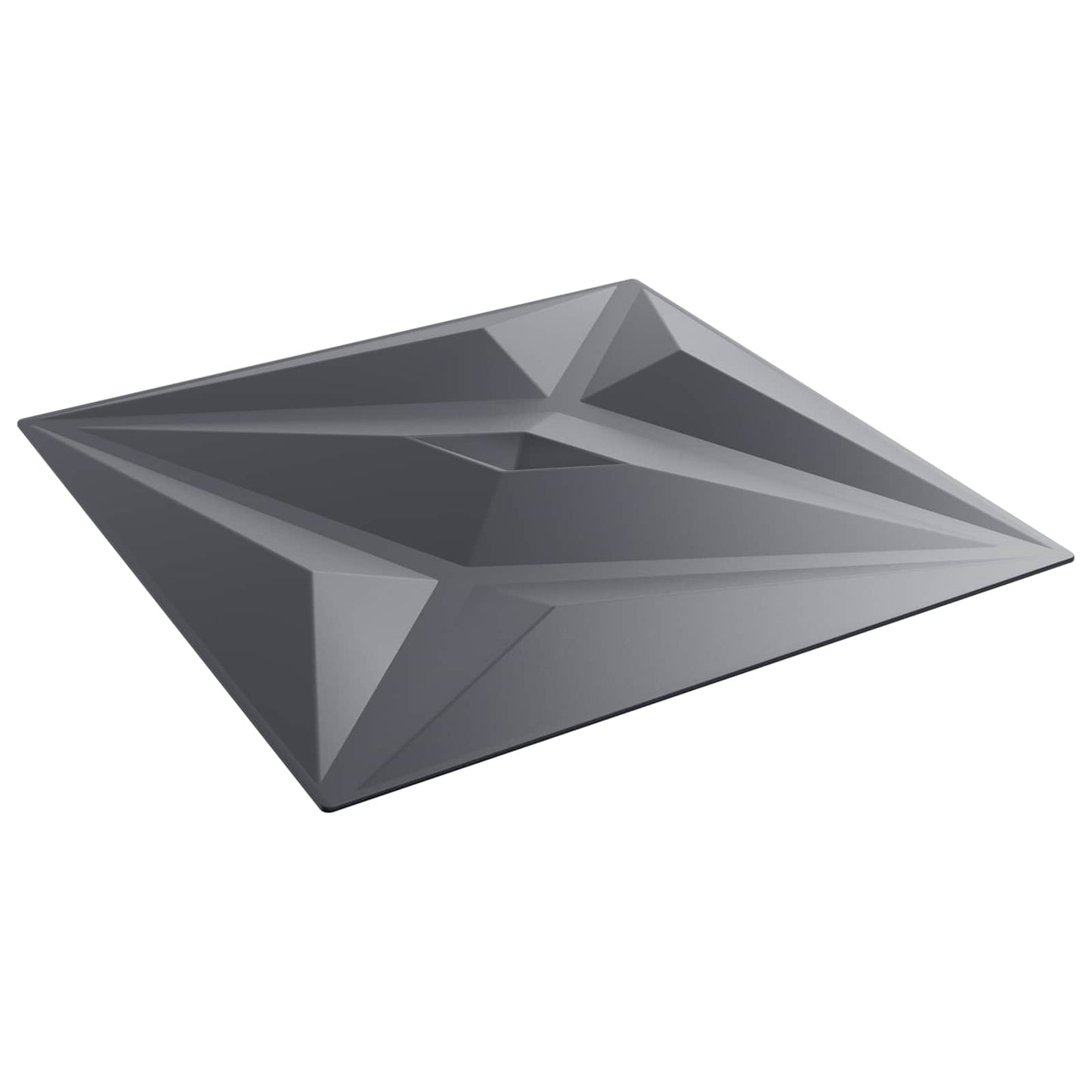 Wall Panels 24 pcs 50 x 50 cm Star Grey XPS Foam