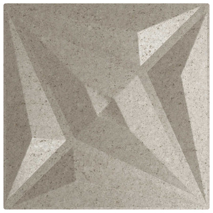 Wall Panels Star 12 pcs Star Beton 50 x 50 cm XPS Foam