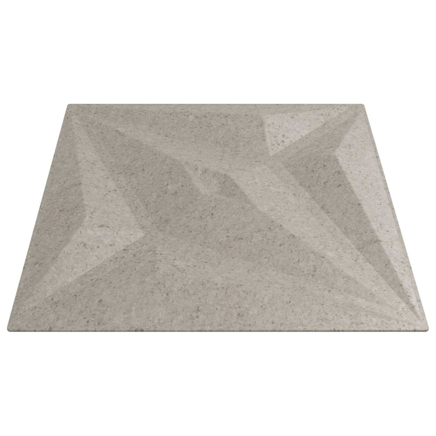 Wall Panels Star 24 pcs Star Beton 50 x 50 cm XPS Foam