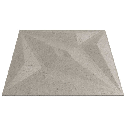 Wall Panels Star 24 pcs Star Beton 50 x 50 cm XPS Foam