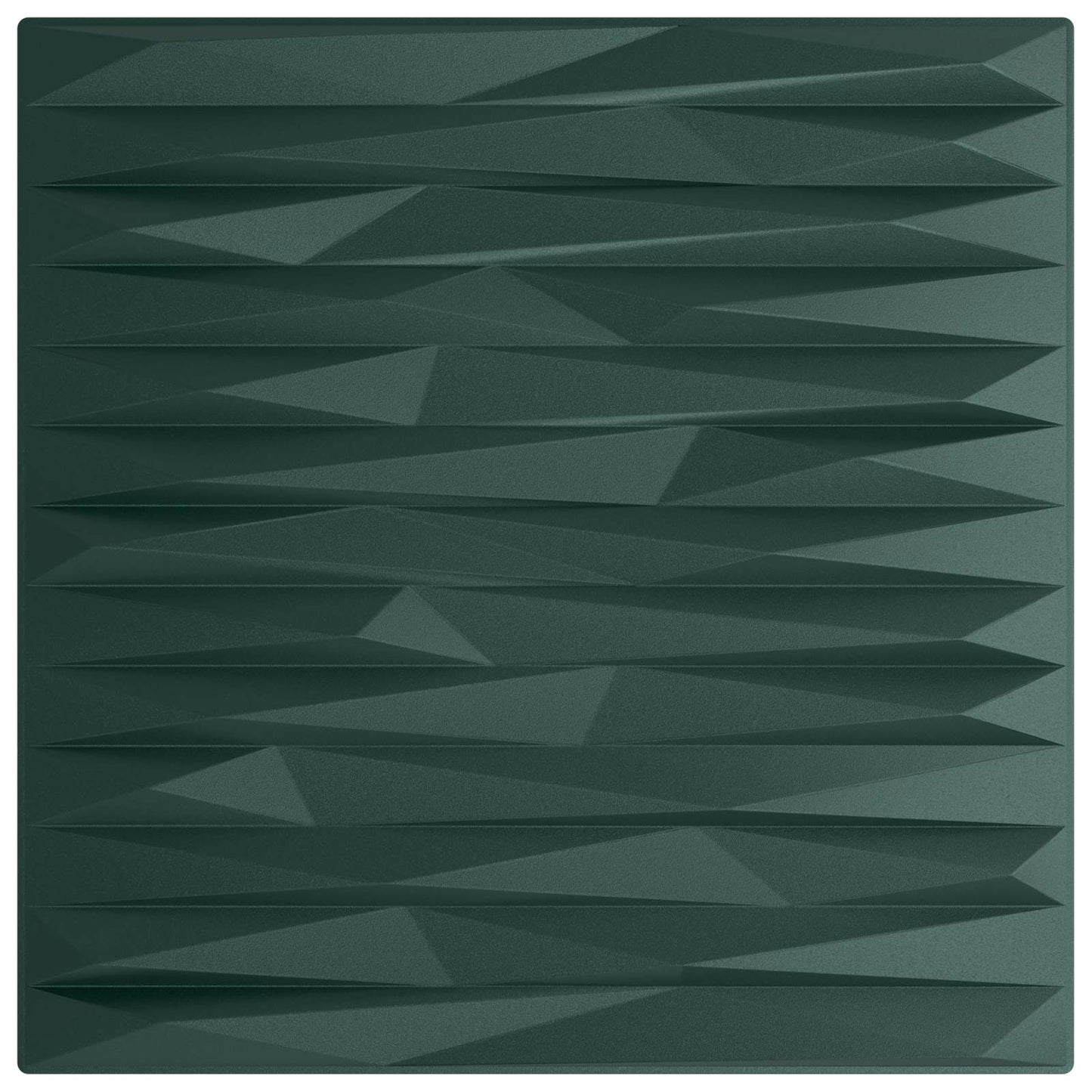 Wall Panels 48 pcs 50 x 50 cm Stone Green XPS Foam