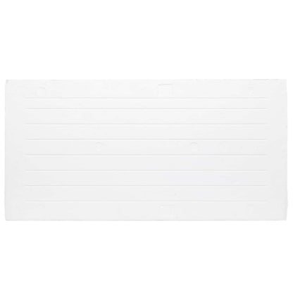 Wall Panels 10 pcs Red 100 x 50 cm EPS Foam