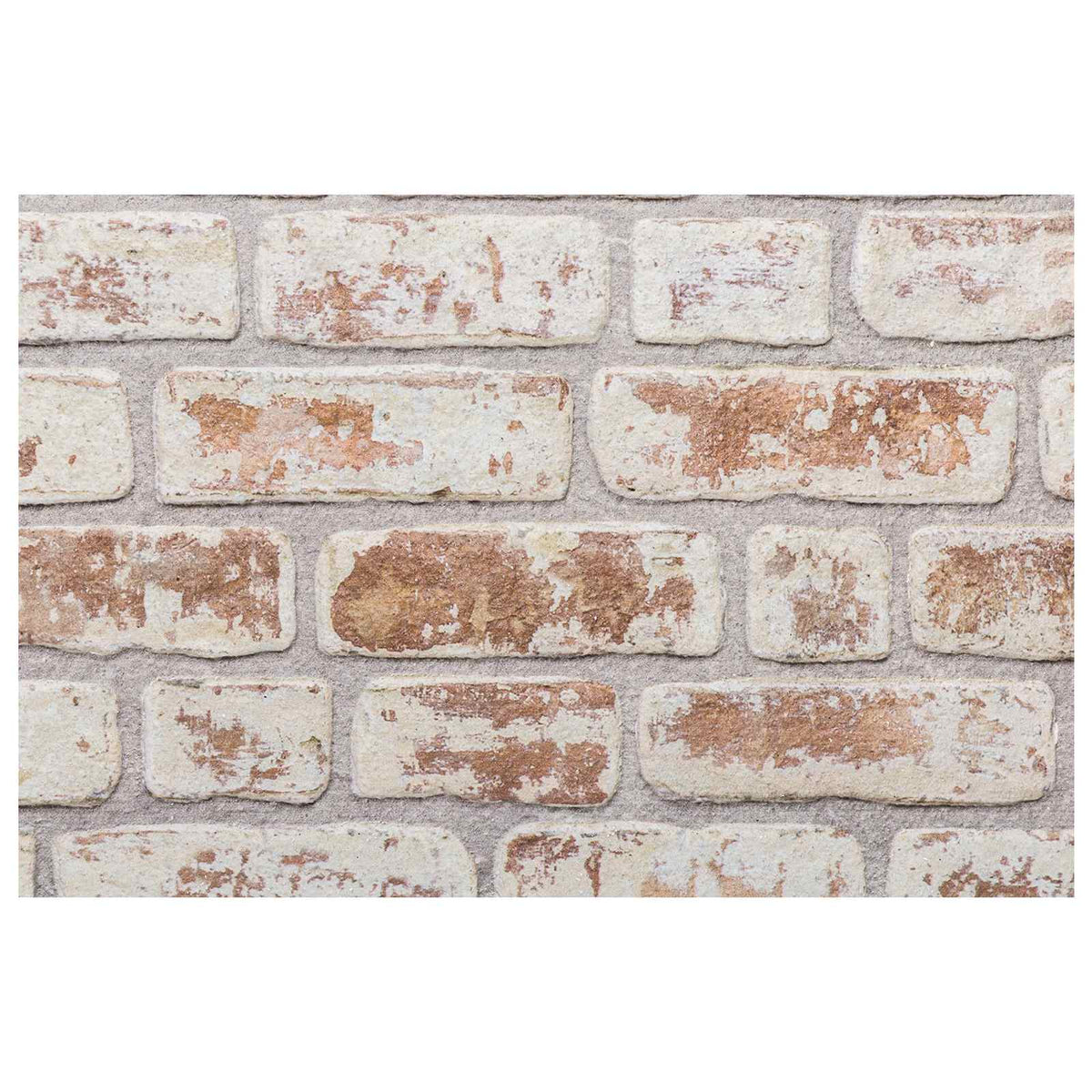 Wall Panels 10 pcs 100 x 50 cm Red and White EPS Foam