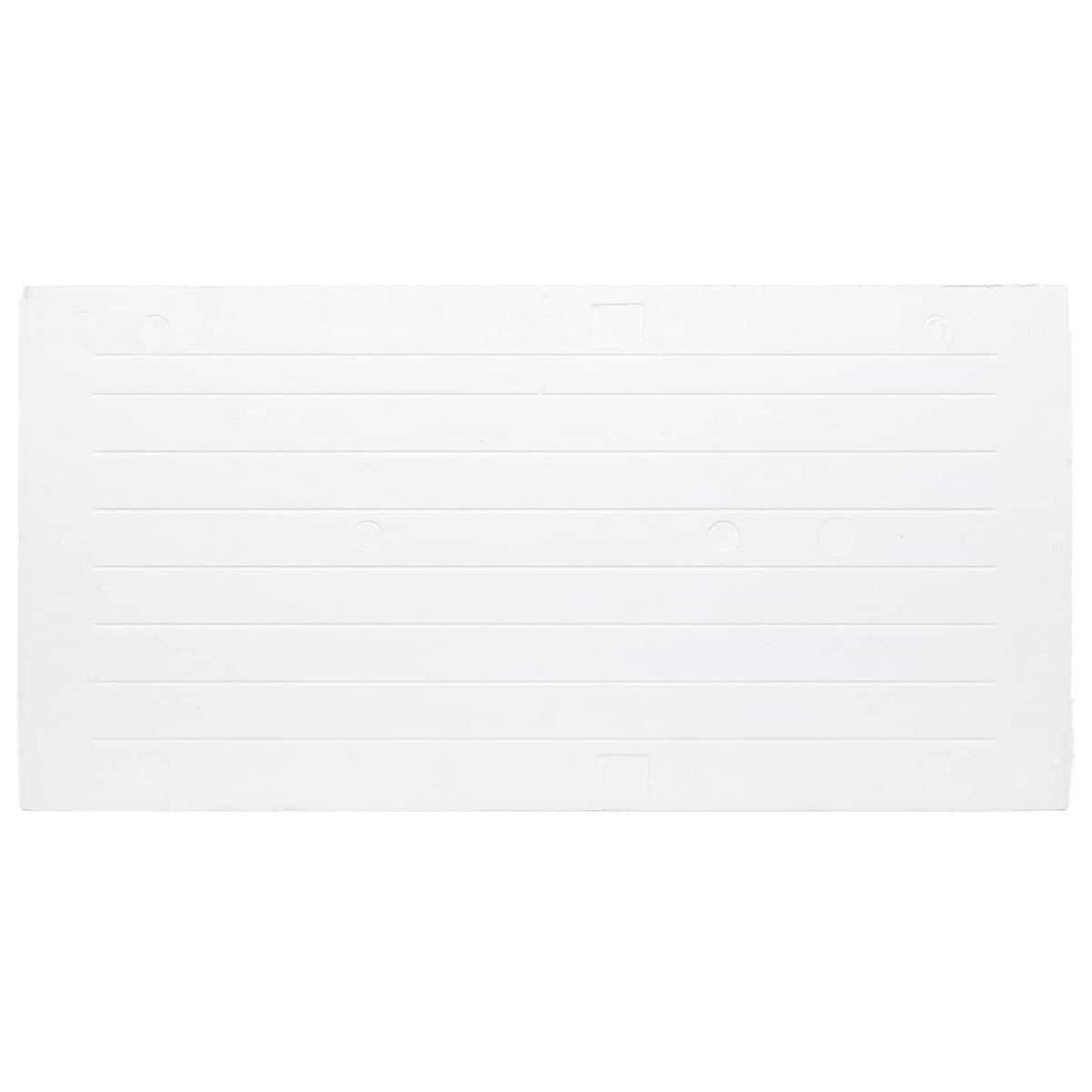 Wall Panels 10 pcs 100 x 50 cm Red and White EPS Foam
