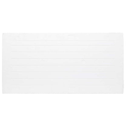 Wall Panels 10 pcs 100 x 50 cm Red and White EPS Foam