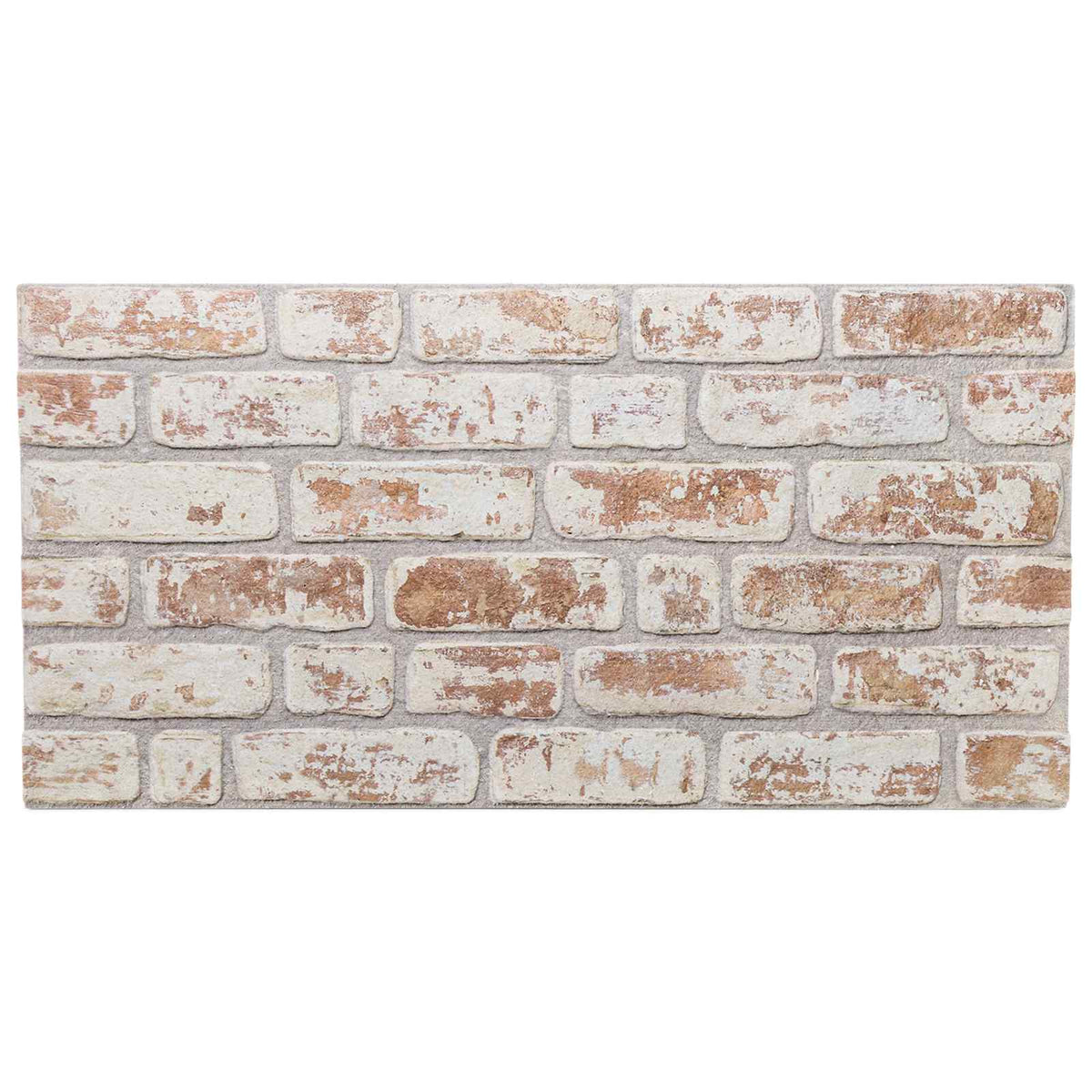 Wall Panels 10 pcs 100 x 50 cm Red and White EPS Foam