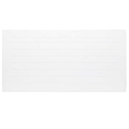 Wall Panels 10 pcs 100 x 50 cm Light Grey and Black EPS Foam