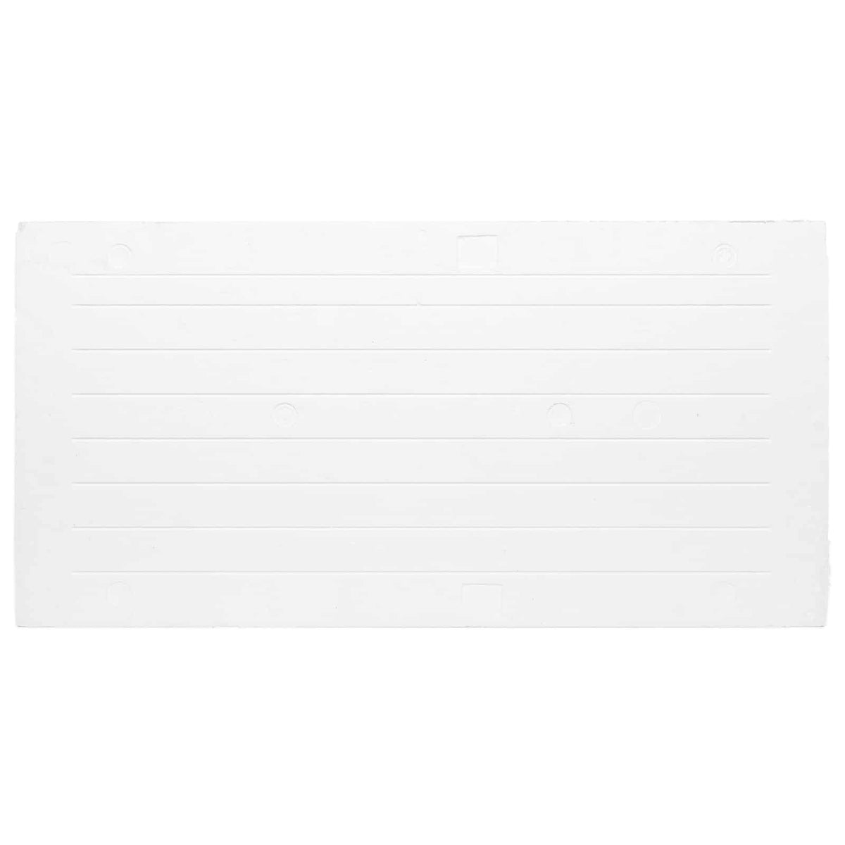 Wall Panels 10 pcs 100 x 50 cm Light Grey and White EPS Foam