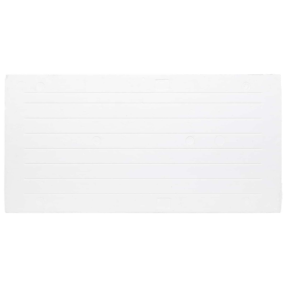 Wall Panels 10 pcs 100 x 50 cm Light Brown and White EPS Foam