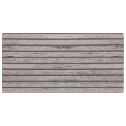 Wall Panels 5 pcs 100 x 50 cm Grey EPS Foam