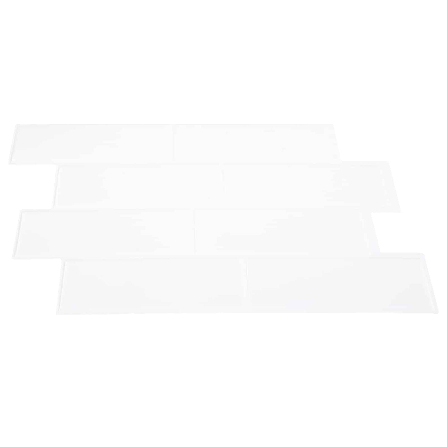 Decorative Stickers 20 pcs White 29 x 21 cm