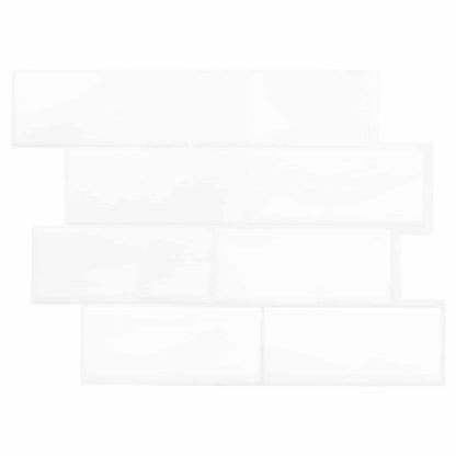 Decorative Stickers 20 pcs White 29 x 21 cm