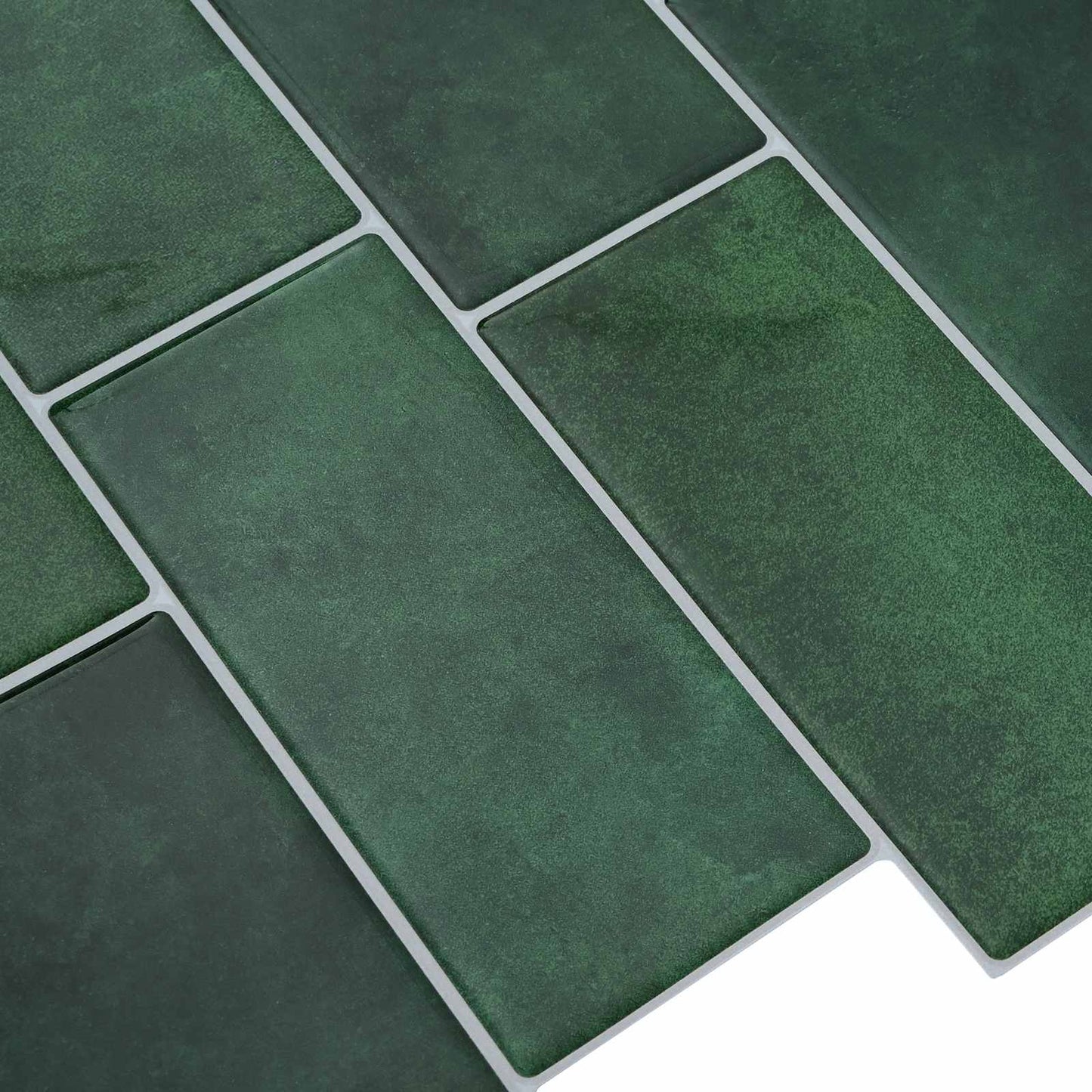 Decorative Stickers 10 pcs Dark Green 29 x 21 cm
