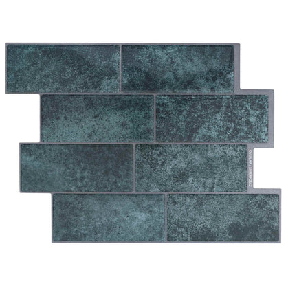 Decorative Stickers 20 pcs Blue Green 29 x 21 cm