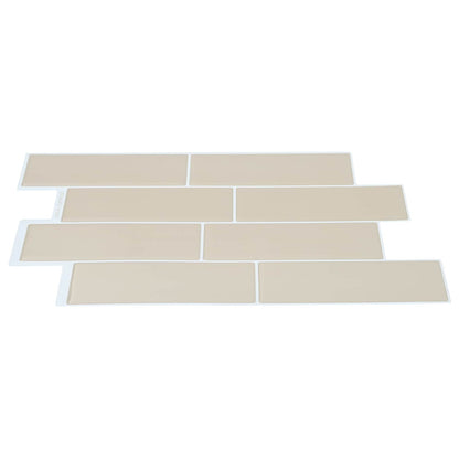 Decorative Stickers 50 pcs Beige 29 x 21 cm