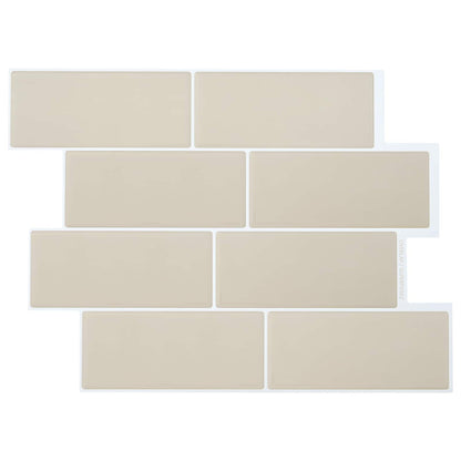 Decorative Stickers 50 pcs Beige 29 x 21 cm