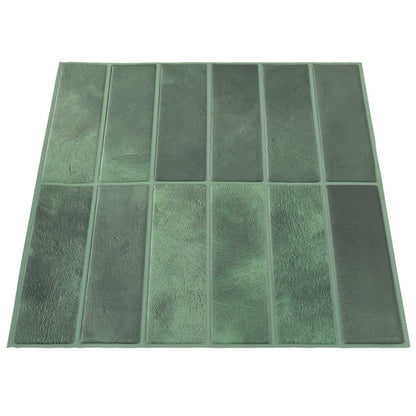 Rectangular Tile 50 pcs Dark Green 29 x 23 x 0.08 cm