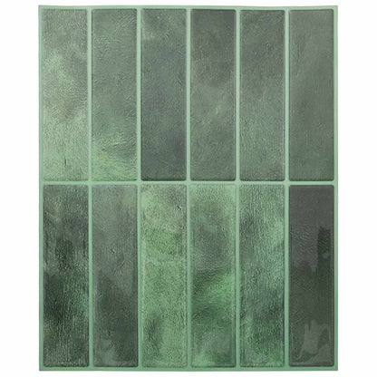 Rectangular Tile 50 pcs Dark Green 29 x 23 x 0.08 cm