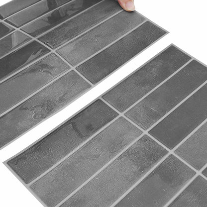 Rectangular Tile 20 pcs Grey 29 x 23 x 0.08 cm
