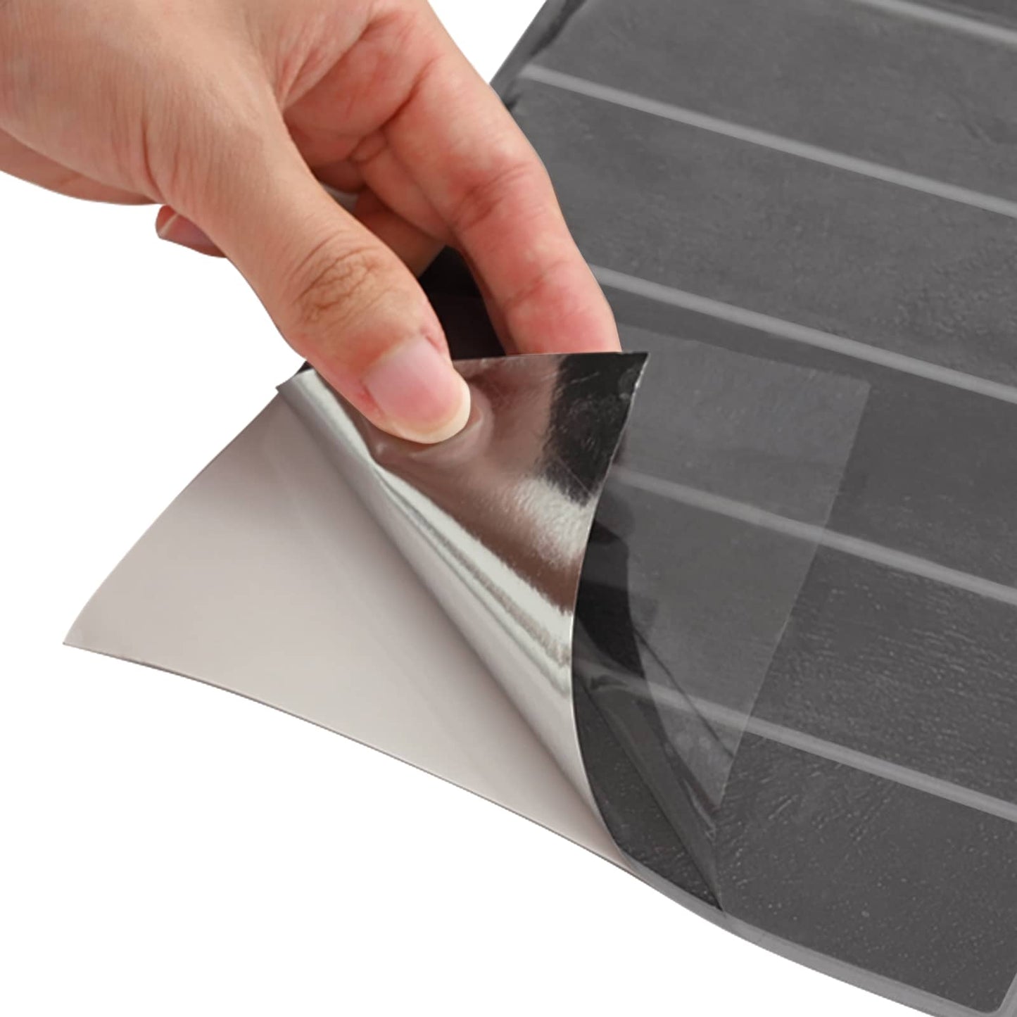 Rectangular Tile 50 pcs Grey 29 x 23 x 0.08 cm