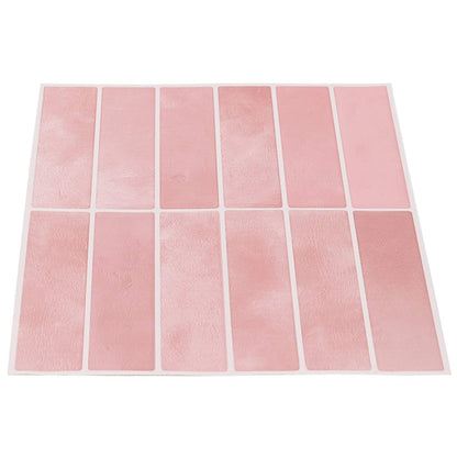 Rectangular Tile 50 pcs Pink 29 x 23 x 0.08 cm