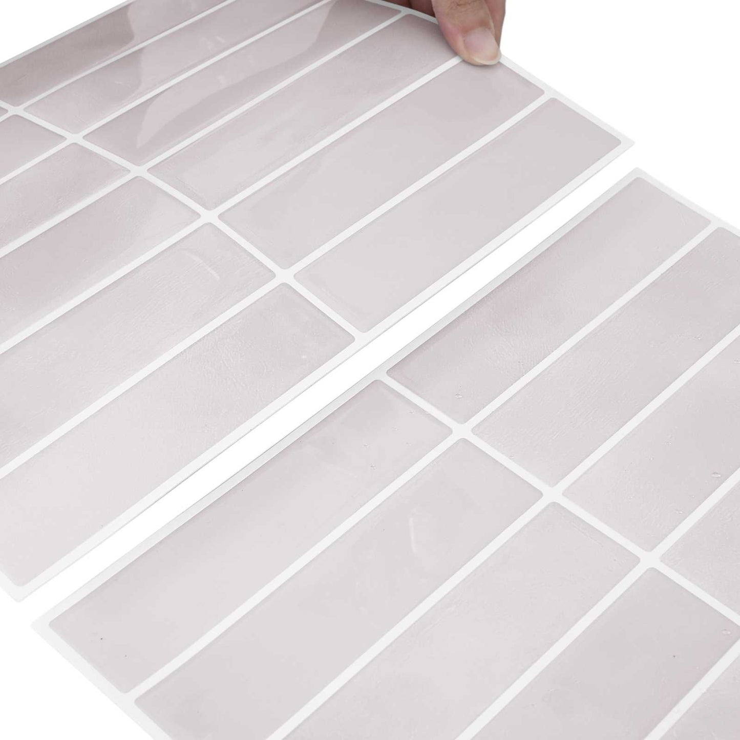 Rectangular Tile 20 pcs Beige 29 x 23 x 0.08 cm