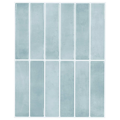 Rectangular Tile 20 pcs Grey Green 29 x 23 x 0.08 cm