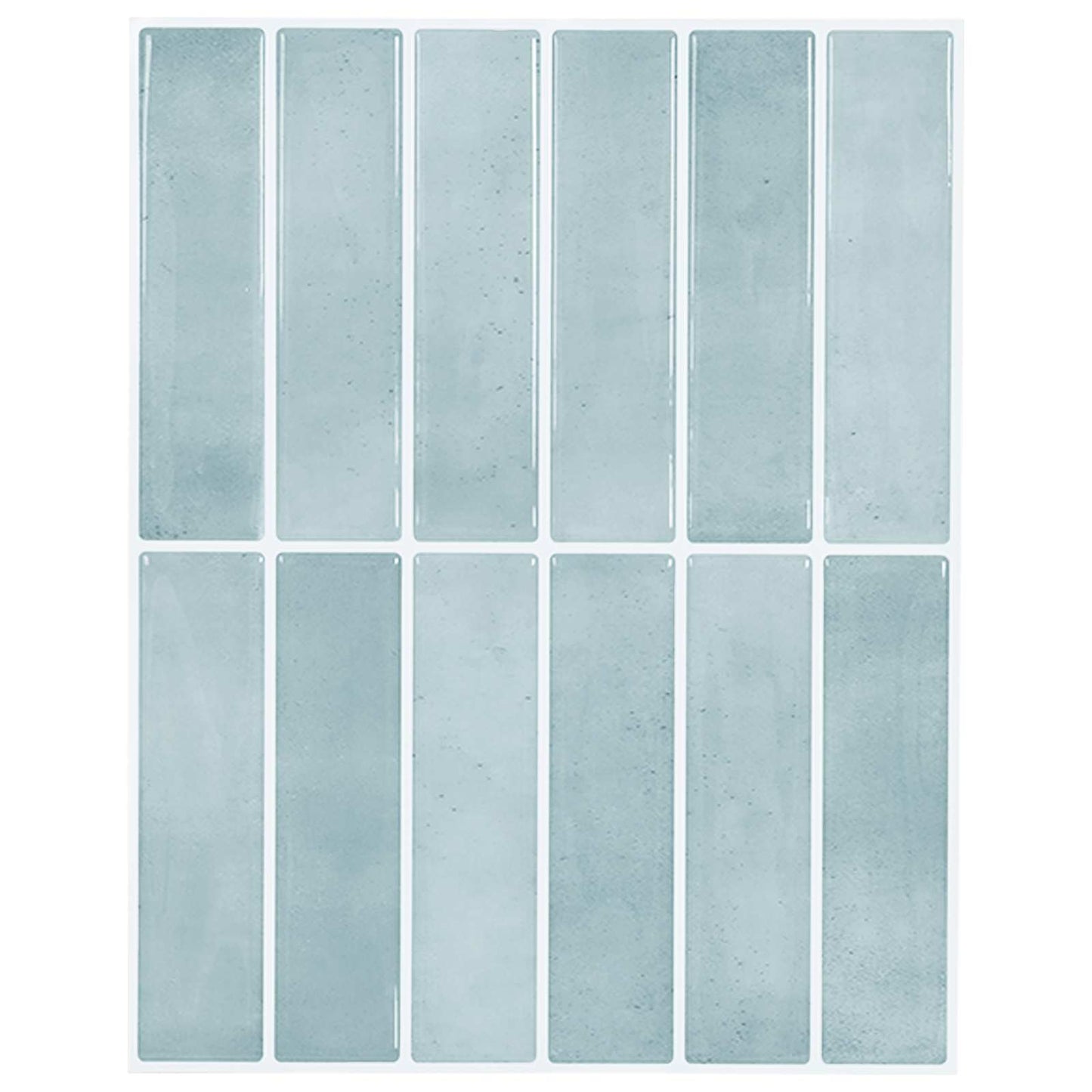 Rectangular Tile 50 pcs Grey Green 29 x 23 x 0.08 cm