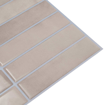 Rectangular Tile 10 pcs Beige Coffee 29 x 23 x 0.08 cm