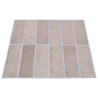 Rectangular Tile 10 pcs Beige Coffee 29 x 23 x 0.08 cm