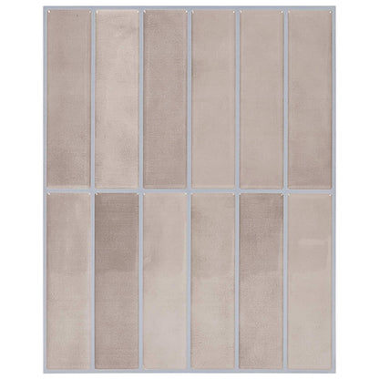 Rectangular Tile 10 pcs Beige Coffee 29 x 23 x 0.08 cm