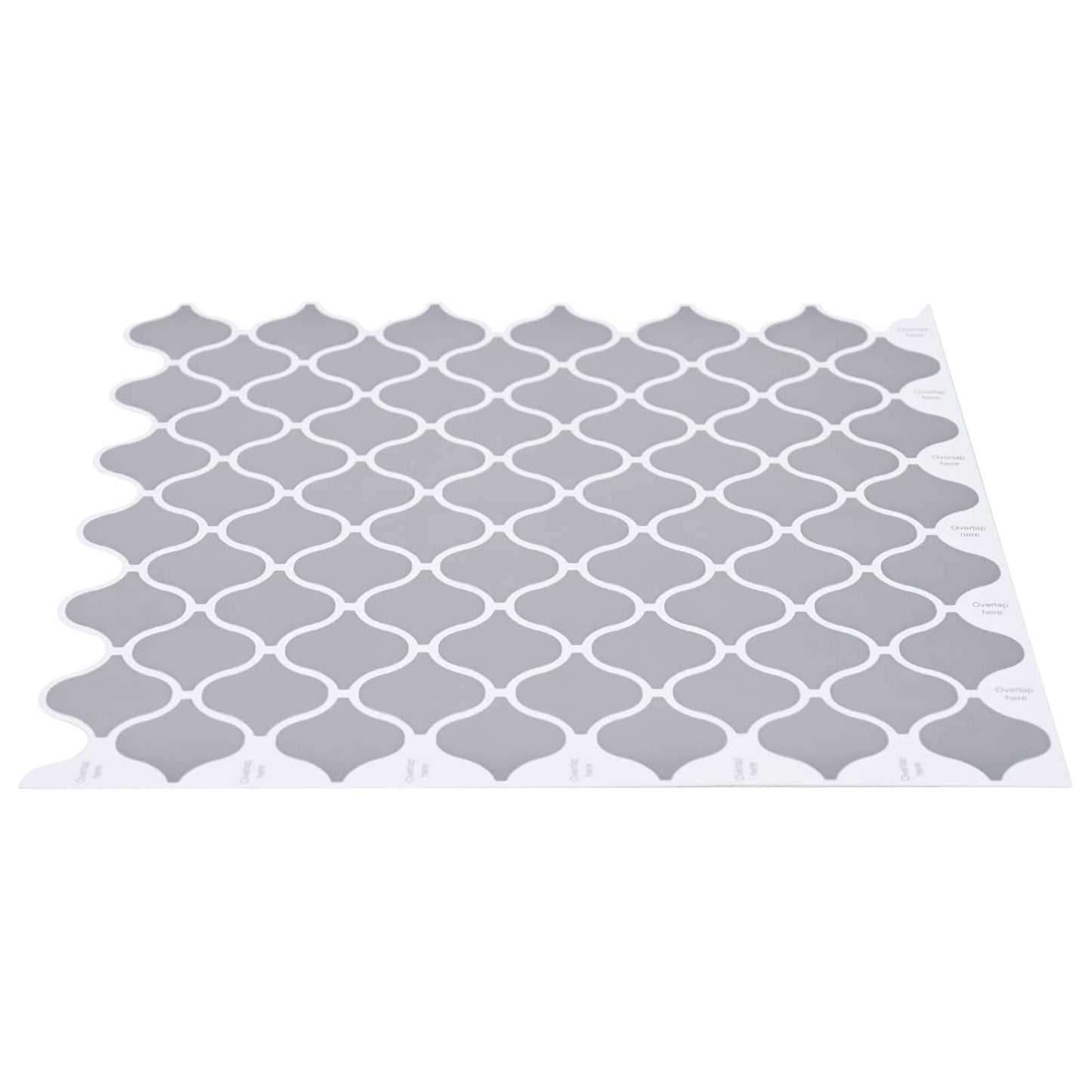 Lanturn Tile 50 pcs Grey 27 x 27 cm Polyurethane and PET