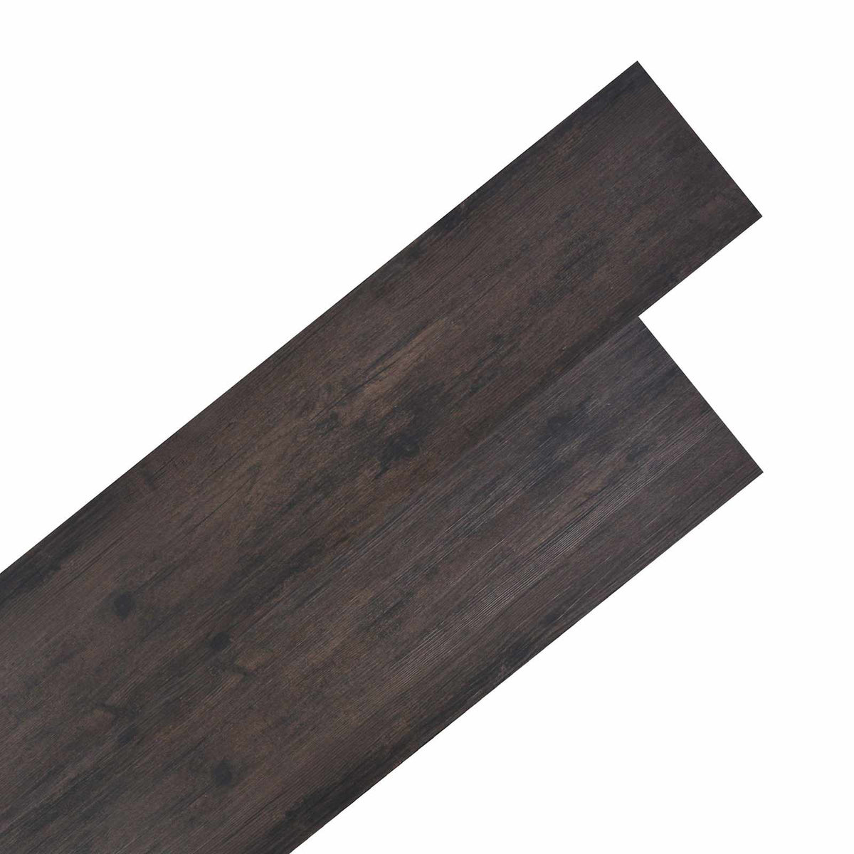 Flooring Planks Oak dark grey 5.26 m² 18 pcs PVC