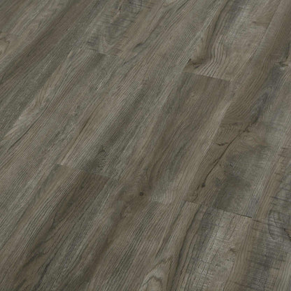 Self-adhesive Flooring Plank Grey and Brown 4.46 m² 32 pcs PVC