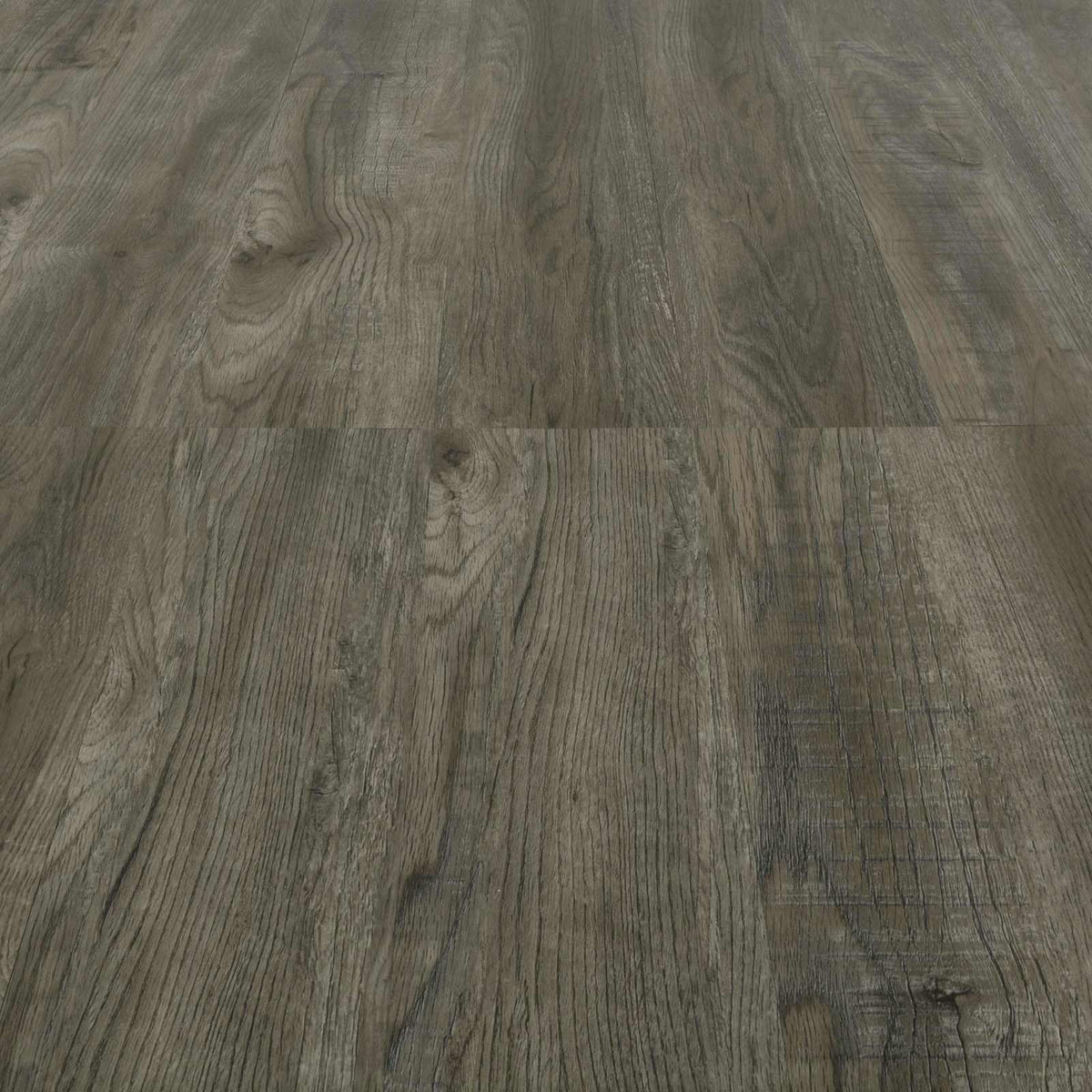 Self-adhesive Flooring Plank Grey and Brown 4.46 m² 32 pcs PVC