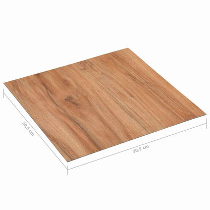 Flooring Planks Light Wood 5.11 m² 55 pcs PVC