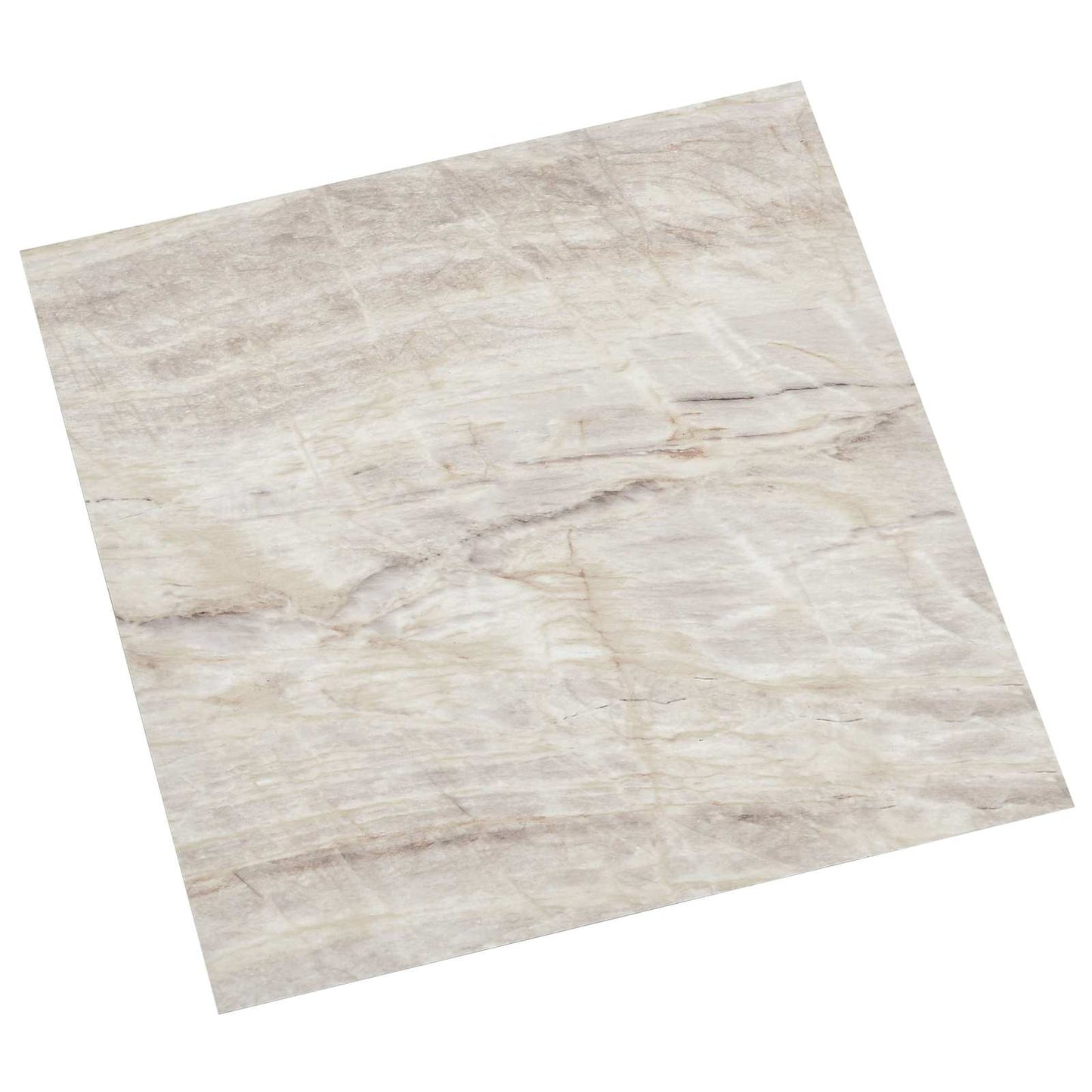 Self-adhesive Flooring Planks 30.5 x 30.5 cm 20 pcs PVC Beige