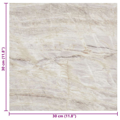 Self-adhesive Flooring Planks 30.5 x 30.5 cm 20 pcs PVC Beige