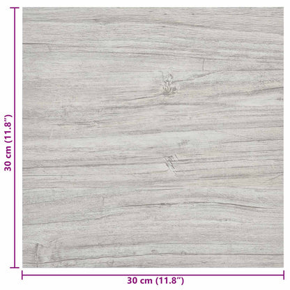 Self-adhesive Flooring Planks 30.5 x 30.5 cm 20 pcs PVC