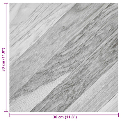 Self-adhesive Flooring Planks 30.5 x 30.5 cm 20 pcs PVC