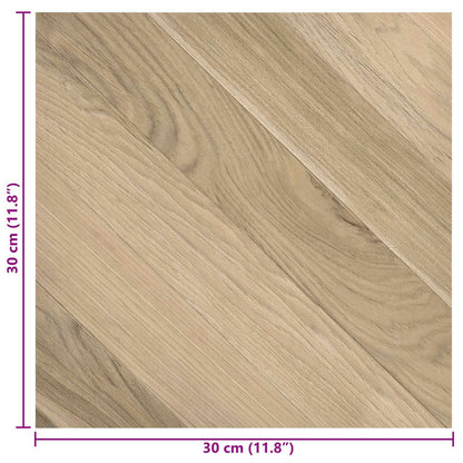 Self-adhesive Flooring Planks 30.5 x 30.5 cm 20 pcs PVC