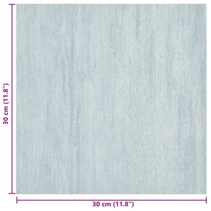 Self-adhesive Flooring Planks 30.5 x 30.5 cm 20 pcs PVC Green