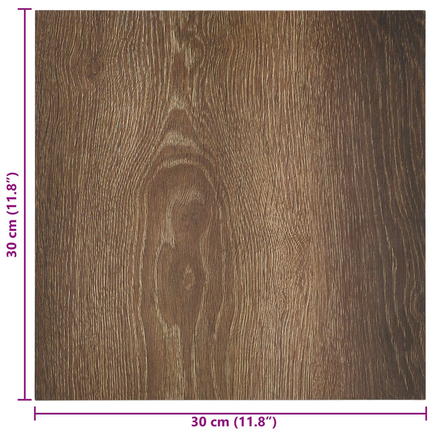 Self-adhesive Flooring Planks 30.5 x 30.5 cm 20 pcs PVC