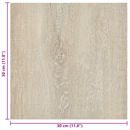Self-adhesive Flooring Planks 30.5 x 30.5 cm 20 pcs PVC