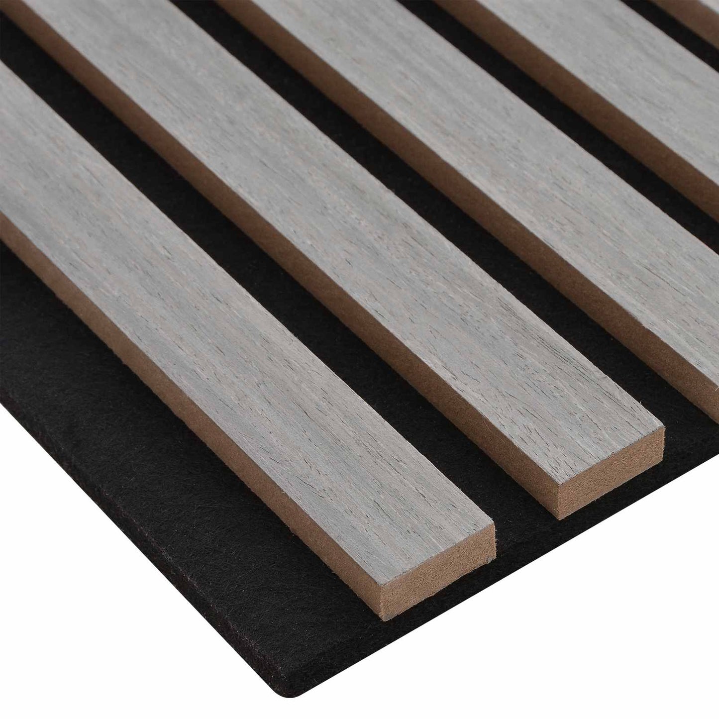 Wall Panels 2 pcs Grey 60.5 x 60 cm