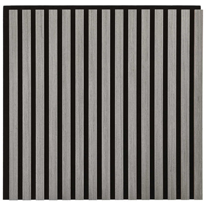 Wall Panels 8 pcs Grey 60.5 x 60 cm