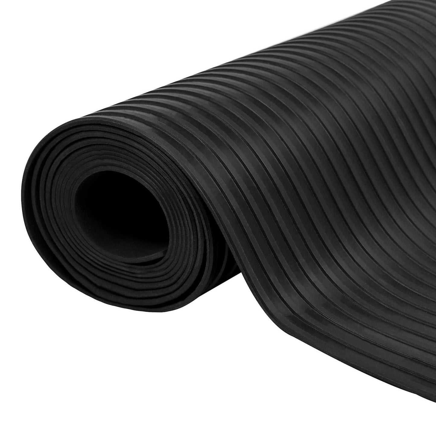 Floor Mat Black 1.5 x 4 m Rubber